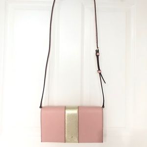 Kate Spade leather crossbody and clutch